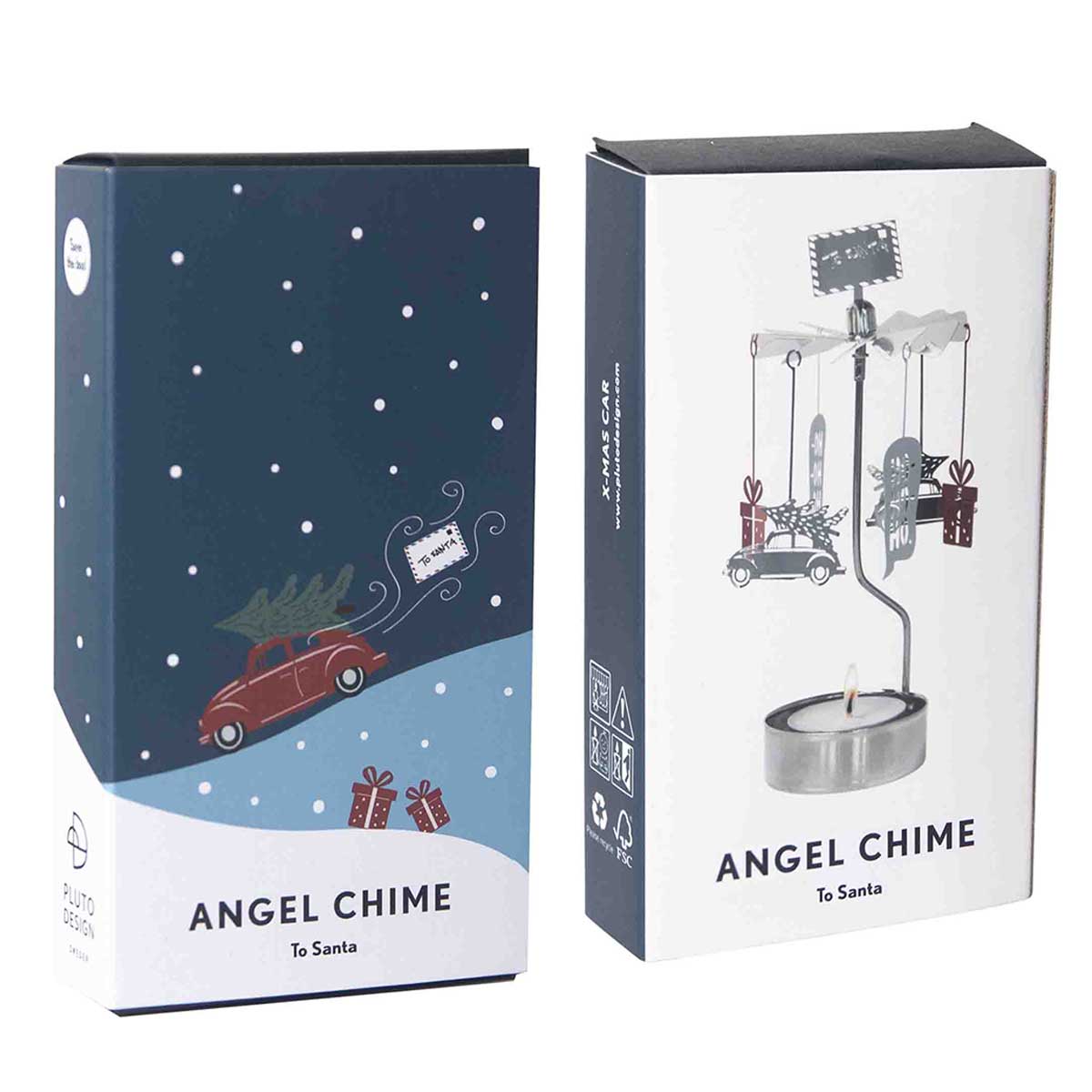 Pluto Design プルート・デザイン ロータリーキャンドルホルダー ( トゥ サンタ )