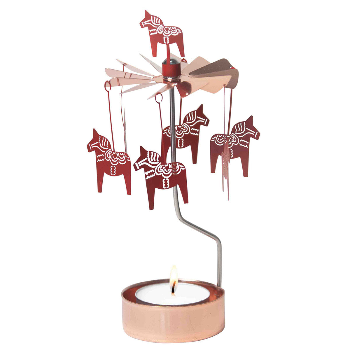 Pluto Design プルート・デザイン ロータリーキャンドルホルダー ( ダーラナホース )