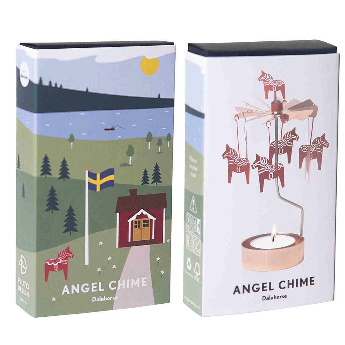 Pluto Design プルート・デザイン ロータリーキャンドルホルダー ( ダーラナホース )