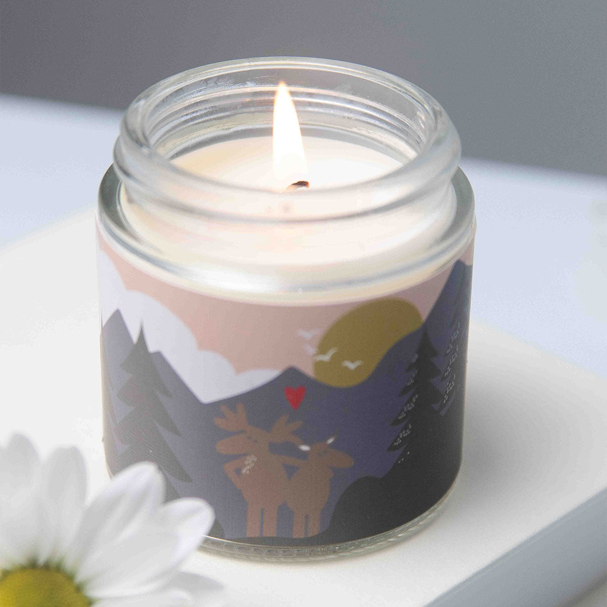 Pluto Design プルート・デザイン アロマキャンドル ( MOOSE IN LOVE )