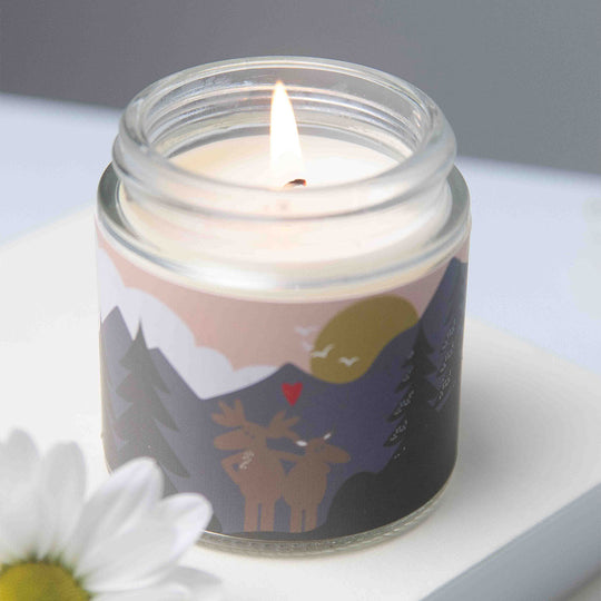 Pluto Design プルート・デザイン アロマキャンドル ( MOOSE IN LOVE )