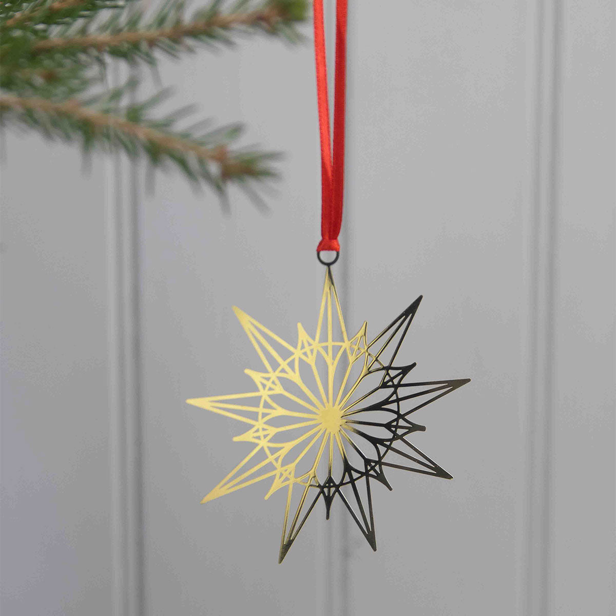 Pluto Design プルート・デザイン ハンギングメタルデコレーション ( クリスマススター )