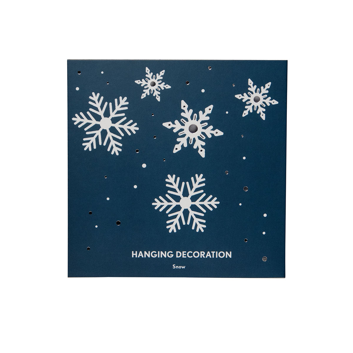Pluto Design プルート・デザイン ハンギングメタルデコレーション ( スノー )