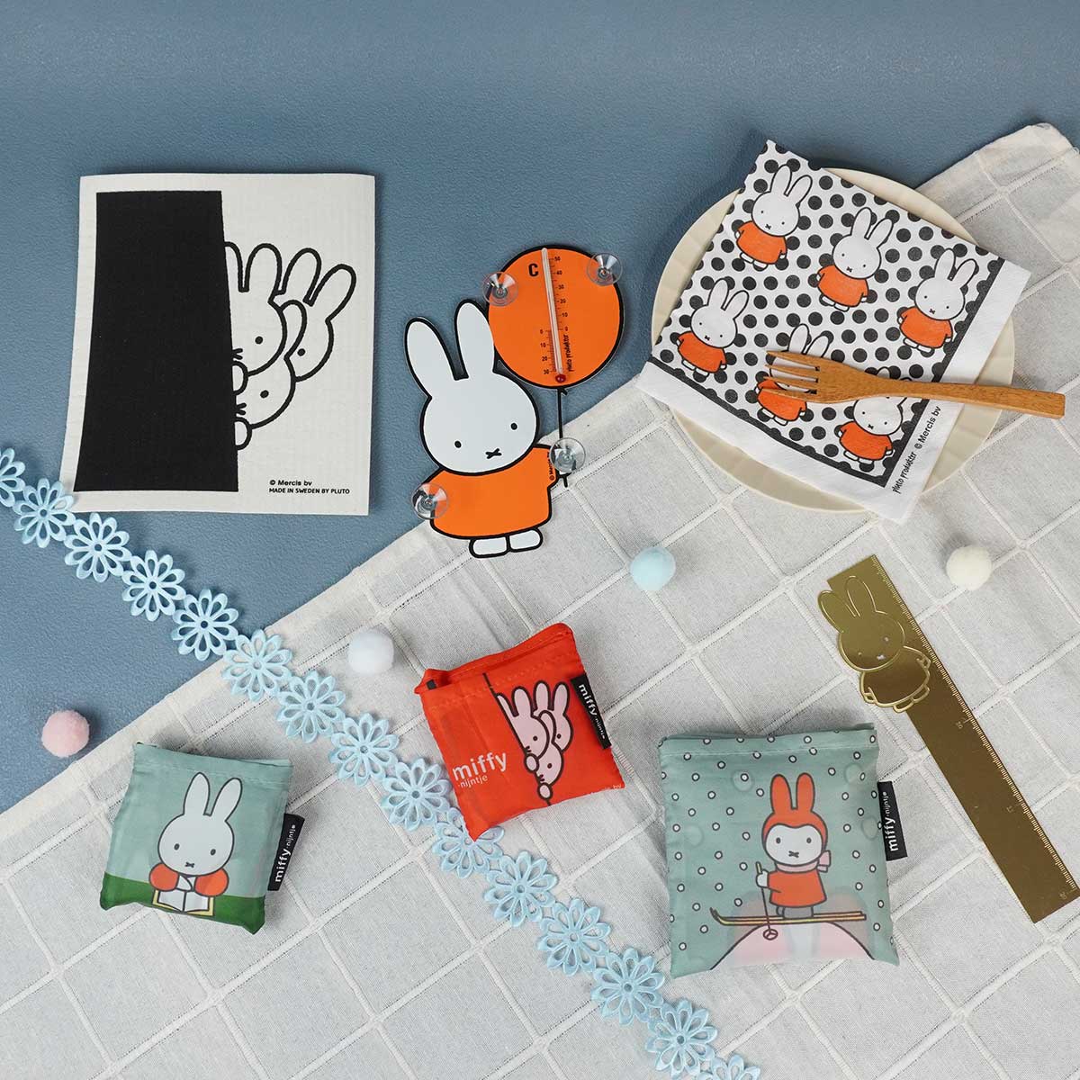 Pluto Design プルート・デザイン Miffy サーモメーター / 温度計 ( オレンジ )