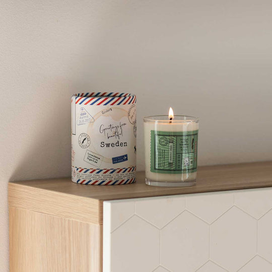 【30％OFF】Klinta クリンタ マッサージキャンドル Swedish ( 40h / greeting / バブル＆ピンクグレープフルーツ )【セール】