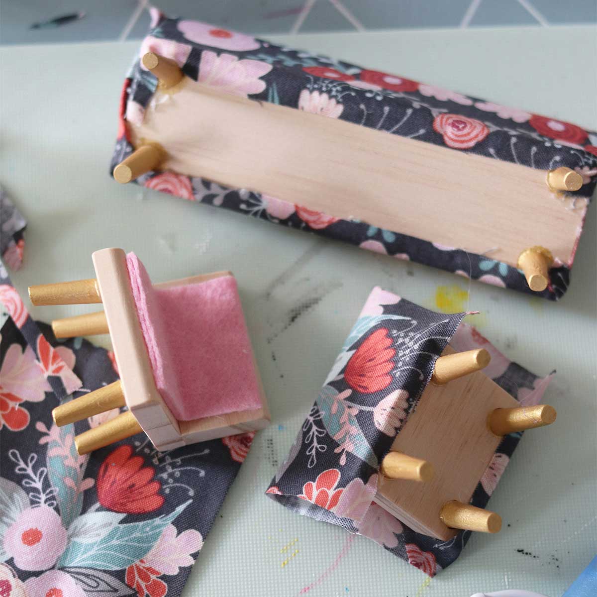 Lundby ルンドビー DIY リビングルームセット