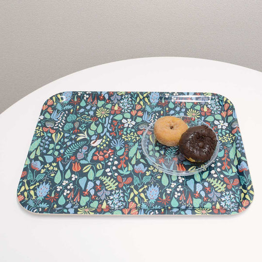 Opto design オプトデザイン Stig Lindberg 木製トレイ ( Herbarium / グリーン / 43×33cm / Lサイズ )