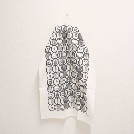 Opto design オプトデザイン Stig Lindberg キッチンタオル ( Fruktlåda / 70×50cm )