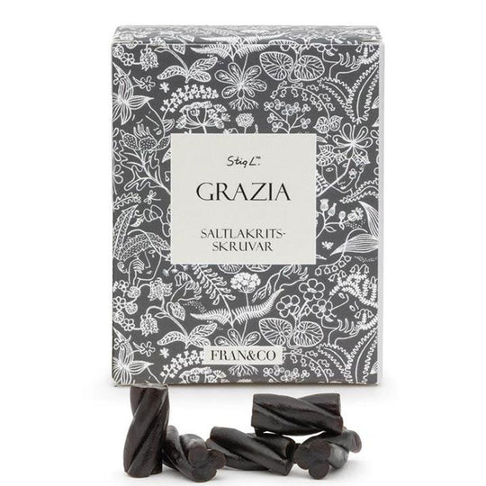 FRAN&CO フランアンドコー ソルトリコリスツイスト ( GraziaGrå グラツイア・グレー / 100g )