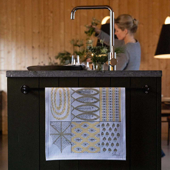 Ekelunds エーケルンド スティグ・リンドベリ キッチンタオル ( FISKGLÄNTA / 30×50cm )