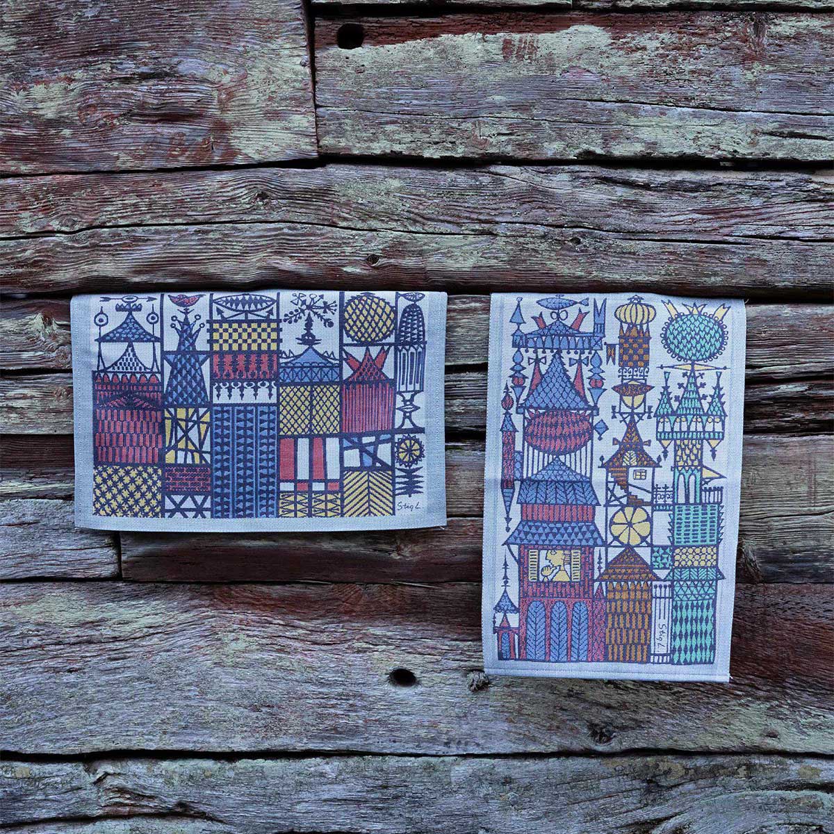 Ekelunds エーケルンド スティグ・リンドベリ ランチョンマット ( STADSDEL / 48×30cm )