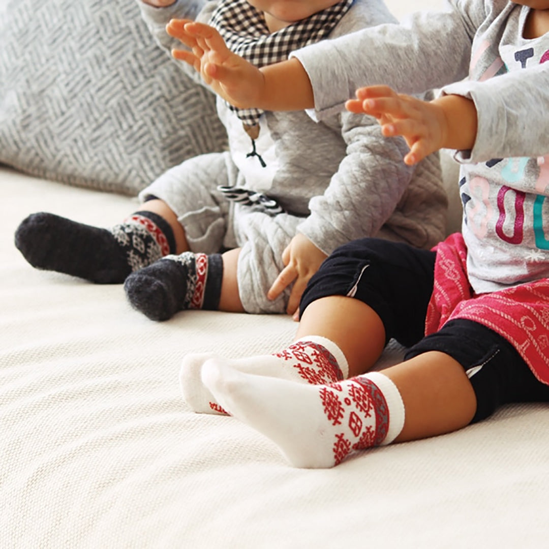 Bengt&Lotta ベングト&ロッタ ベビーソックス ( フィアルネス / ホワイト )