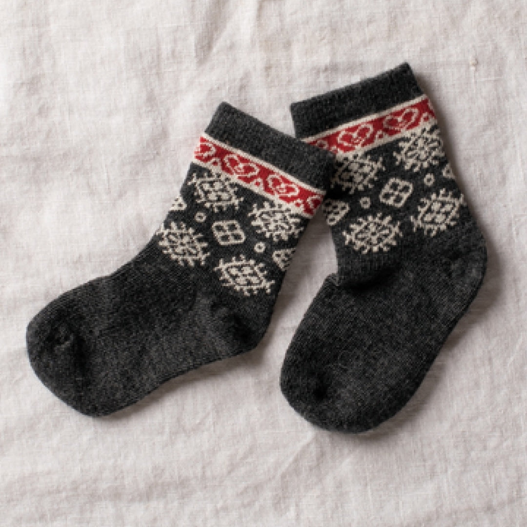 Bengt&Lotta ベングト&ロッタ ベビーソックス ( フィアルネス / グレー )