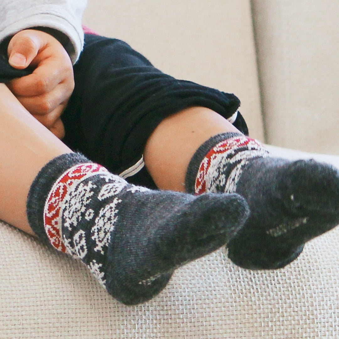 Bengt&Lotta ベングト&ロッタ ベビーソックス ( フィアルネス / グレー )