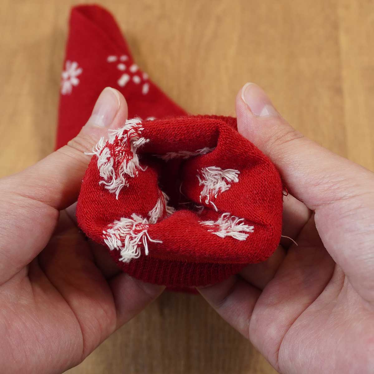 Bengt&Lotta ベングト&ロッタ レディースソックス ( スノースター / レッド )