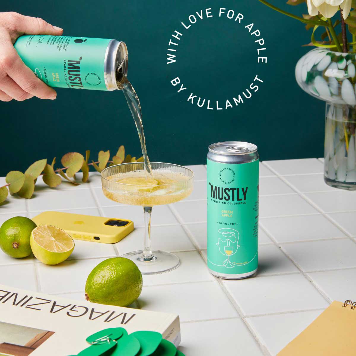Kullamust クラマスト MUSTLY マストリー アップルサイダー  ( グリーンアップル / 250ml )