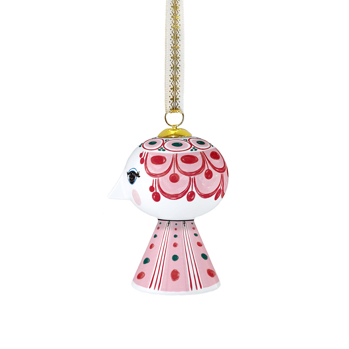 Bjorn Wiinblad ビヨン・ヴィンブラッド EVA エヴァ クリスマスオーナメント ( レッド / 7.5cm )