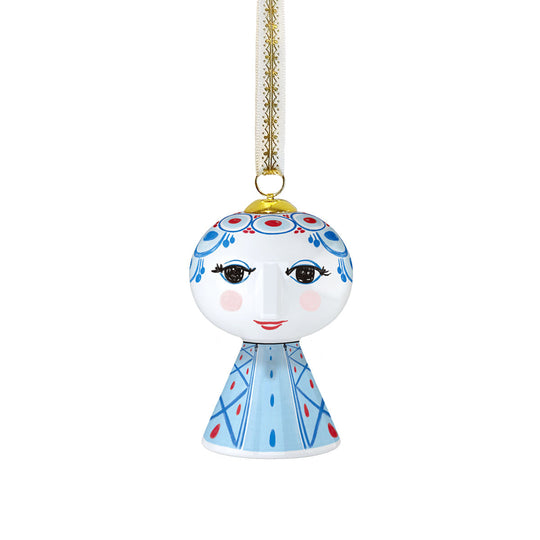 Bjorn Wiinblad ビヨン・ヴィンブラッド EVA エヴァ クリスマスオーナメント ( ブルー / 7.5cm )