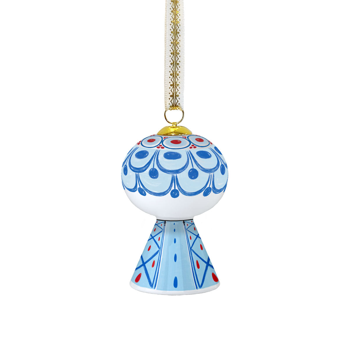 Bjorn Wiinblad ビヨン・ヴィンブラッド EVA エヴァ クリスマスオーナメント ( ブルー / 7.5cm )