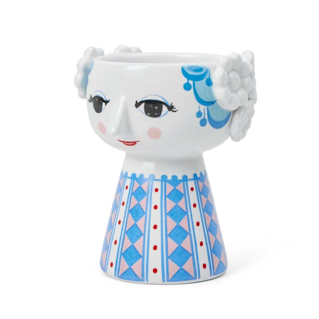 Bjorn Wiinblad ビヨン・ヴィンブラッド EVA キャンドルホルダー ( H9.5cm / ブルー )