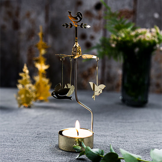 JETTE FROLICH イエッテ・フローリッヒ ティーライトホルダー ( バード / ゴールド )