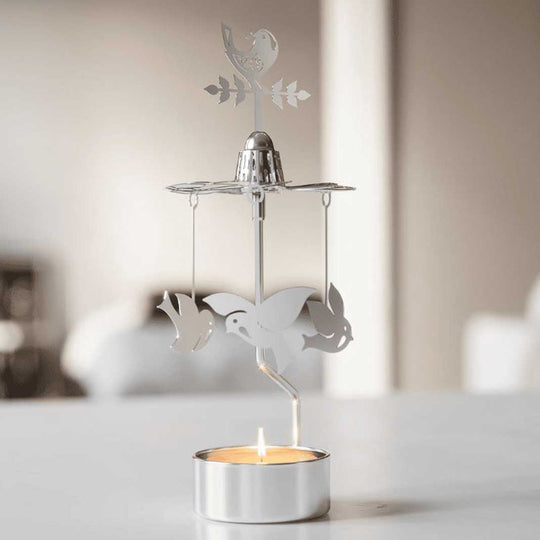 JETTE FROLICH イエッテ・フローリッヒ ティーライトホルダー ( バード / シルバー )