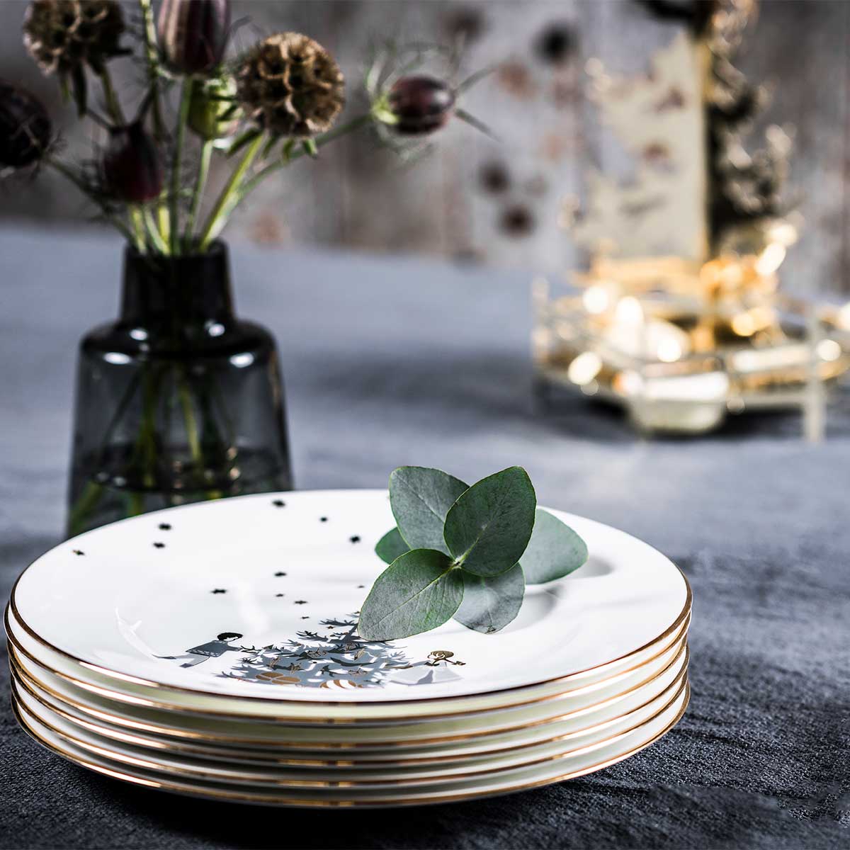 Jette Frolich イェッテ・フローリッヒ プレート クリスマスツリー ( ウィンタースター )