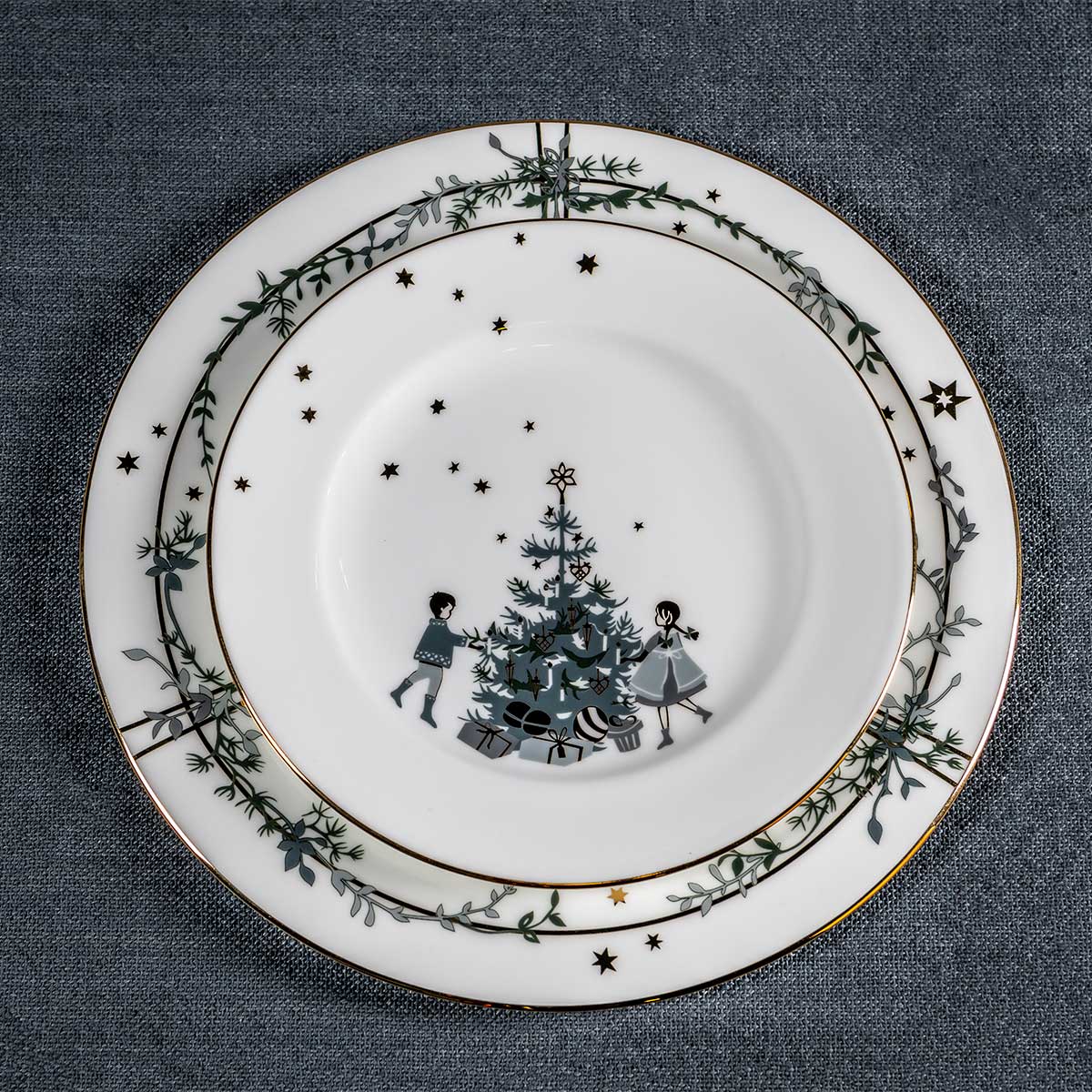 Jette Frolich イェッテ・フローリッヒ プレート クリスマスツリー ( ウィンタースター )