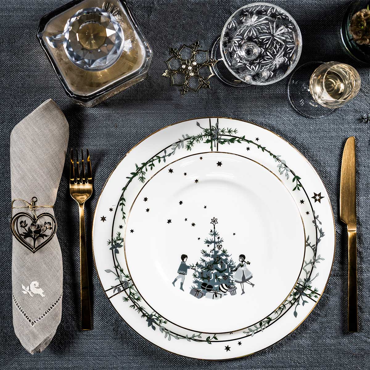 Jette Frolich イェッテ・フローリッヒ プレート クリスマスツリー ( ウィンタースター )