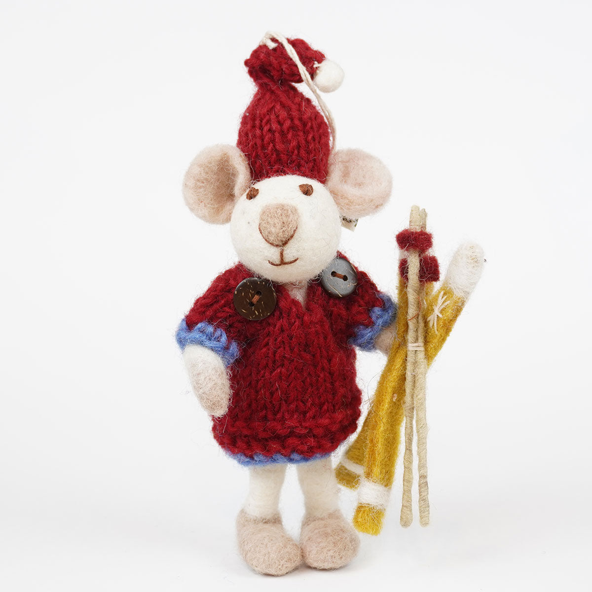 Gry&Sif グライアンドシフ オーナメント ( ホワイトマウス / レッドドレス / スキー )