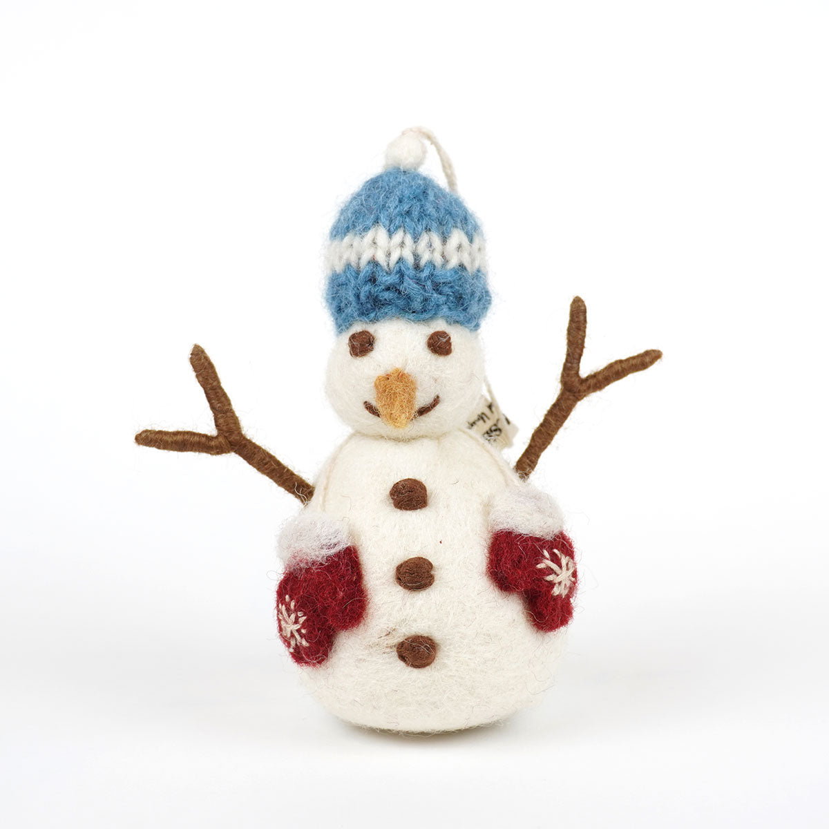 Gry&Sif グライアンドシフ オーナメント ( スノーマン / ライトブルーニット帽 / ミトン )
