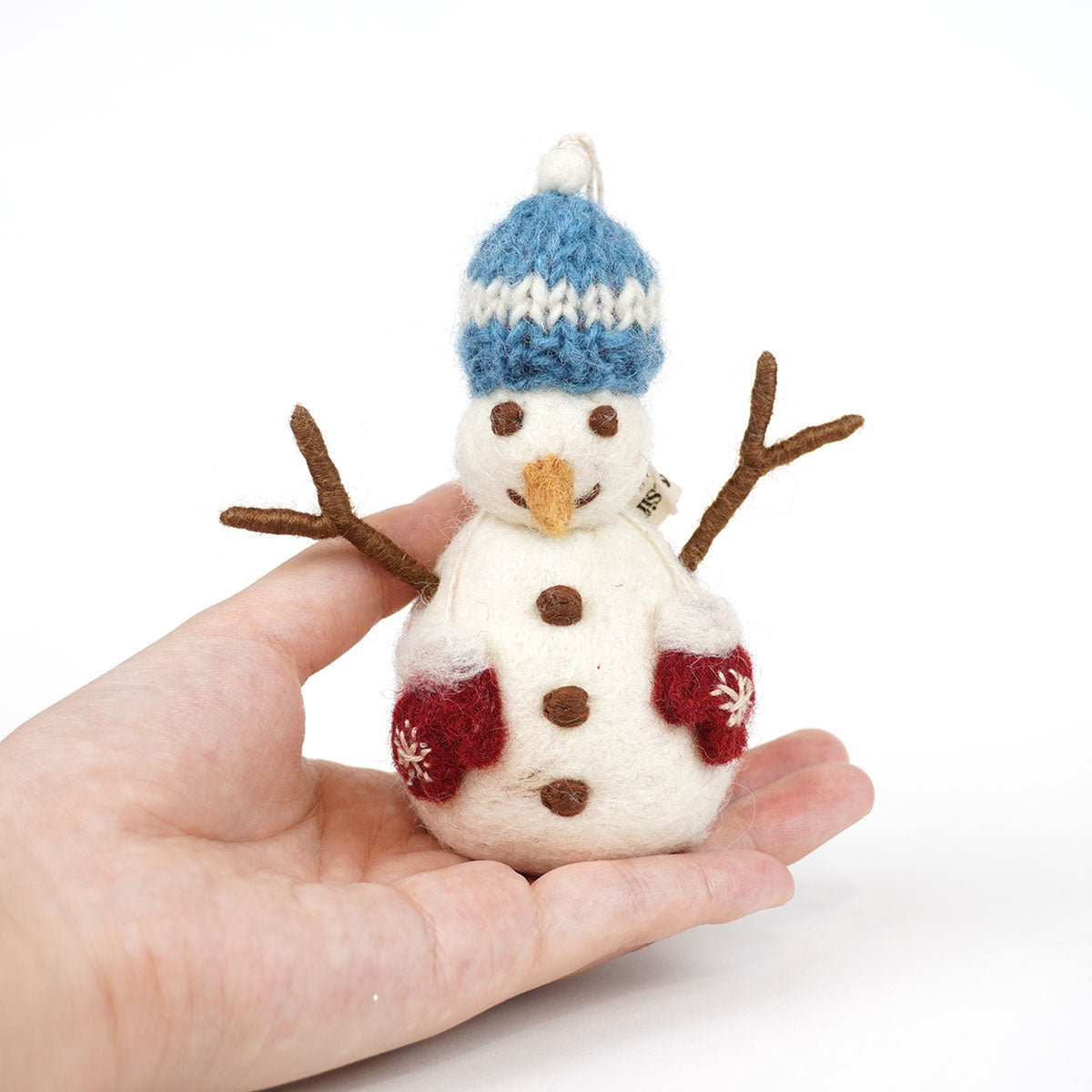 Gry&Sif グライアンドシフ オーナメント ( スノーマン / ライトブルーニット帽 / ミトン )