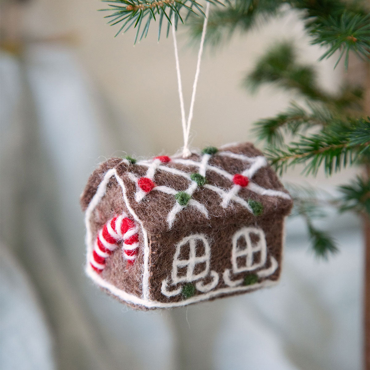 Gry&Sif グライアンドシフ オーナメント ( ジンジャーブレッド / Candy Cane House )
