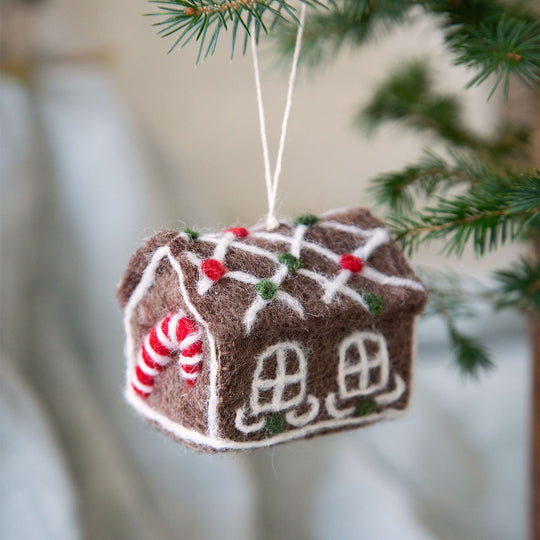 Gry&Sif グライアンドシフ オーナメント ( ジンジャーブレッド / Candy Cane House )