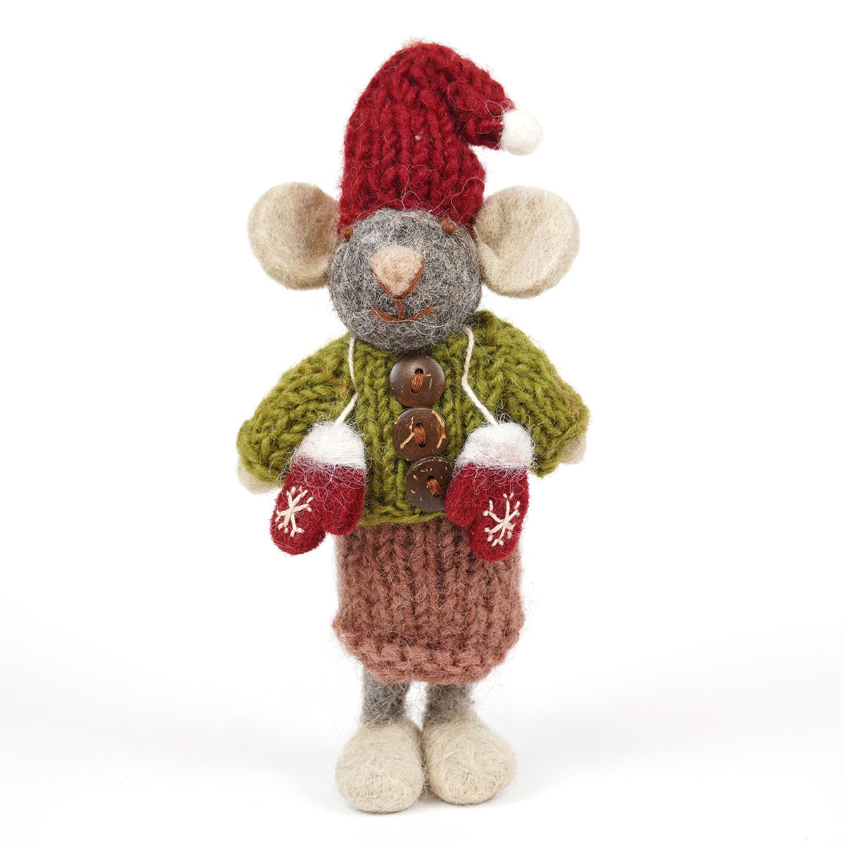 Gry&Sif グライアンドシフ オーナメント ( グレーマウス / ミトン )