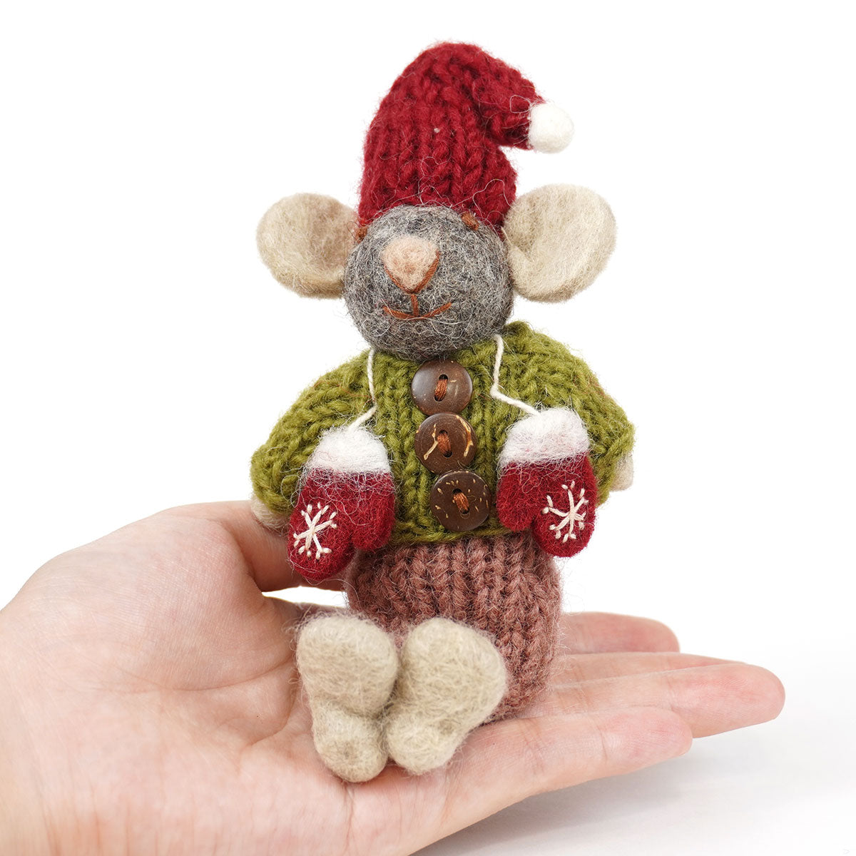 Gry&Sif グライアンドシフ オーナメント ( グレーマウス / ミトン )