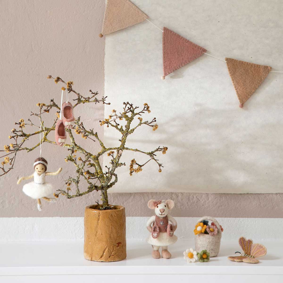 Gry&Sif グライアンドシフ オーナメント ( バレリーナ / ホワイト )