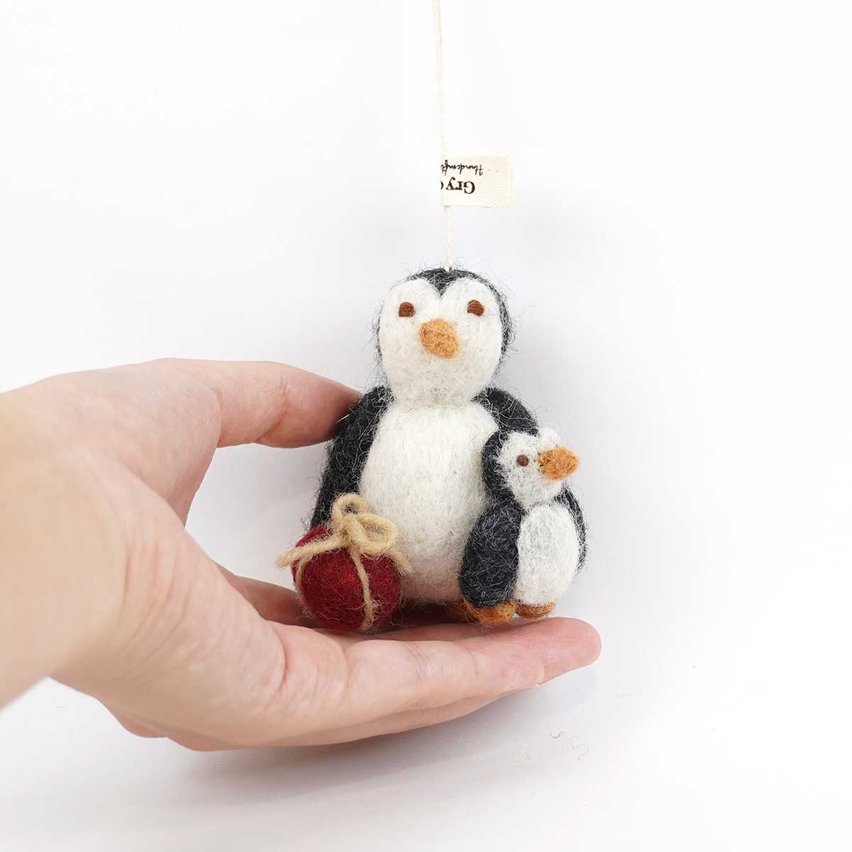 Gry&Sif グライアンドシフ オーナメント ( ペンギン親子 )