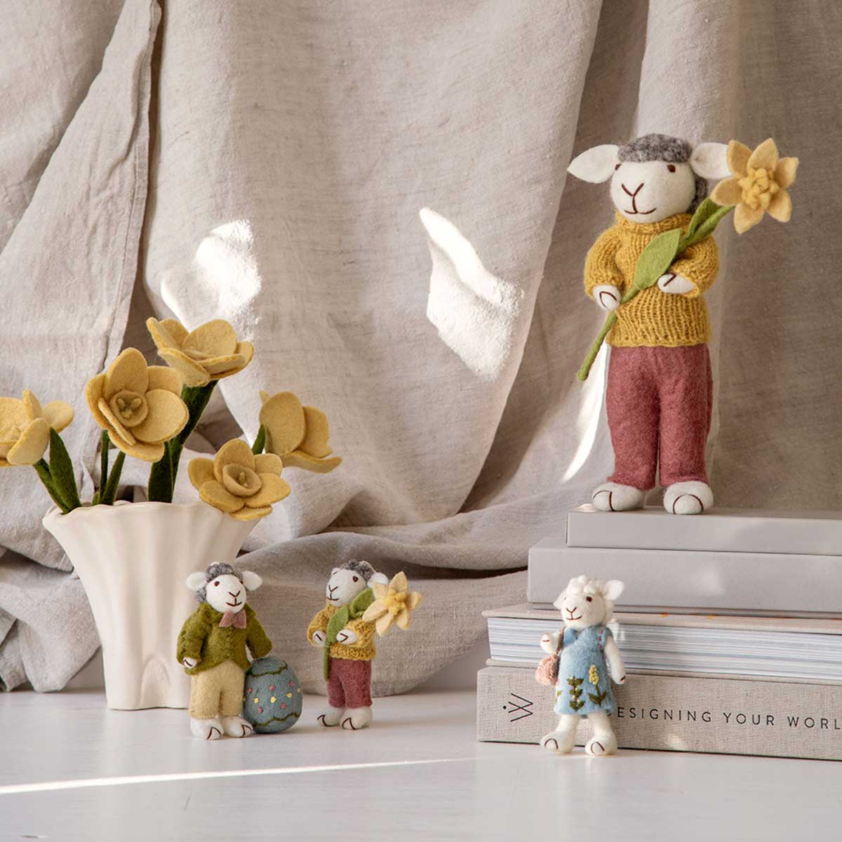 Gry&Sif グライアンドシフ フラワー ( スイセン / イエロー / 30cm )