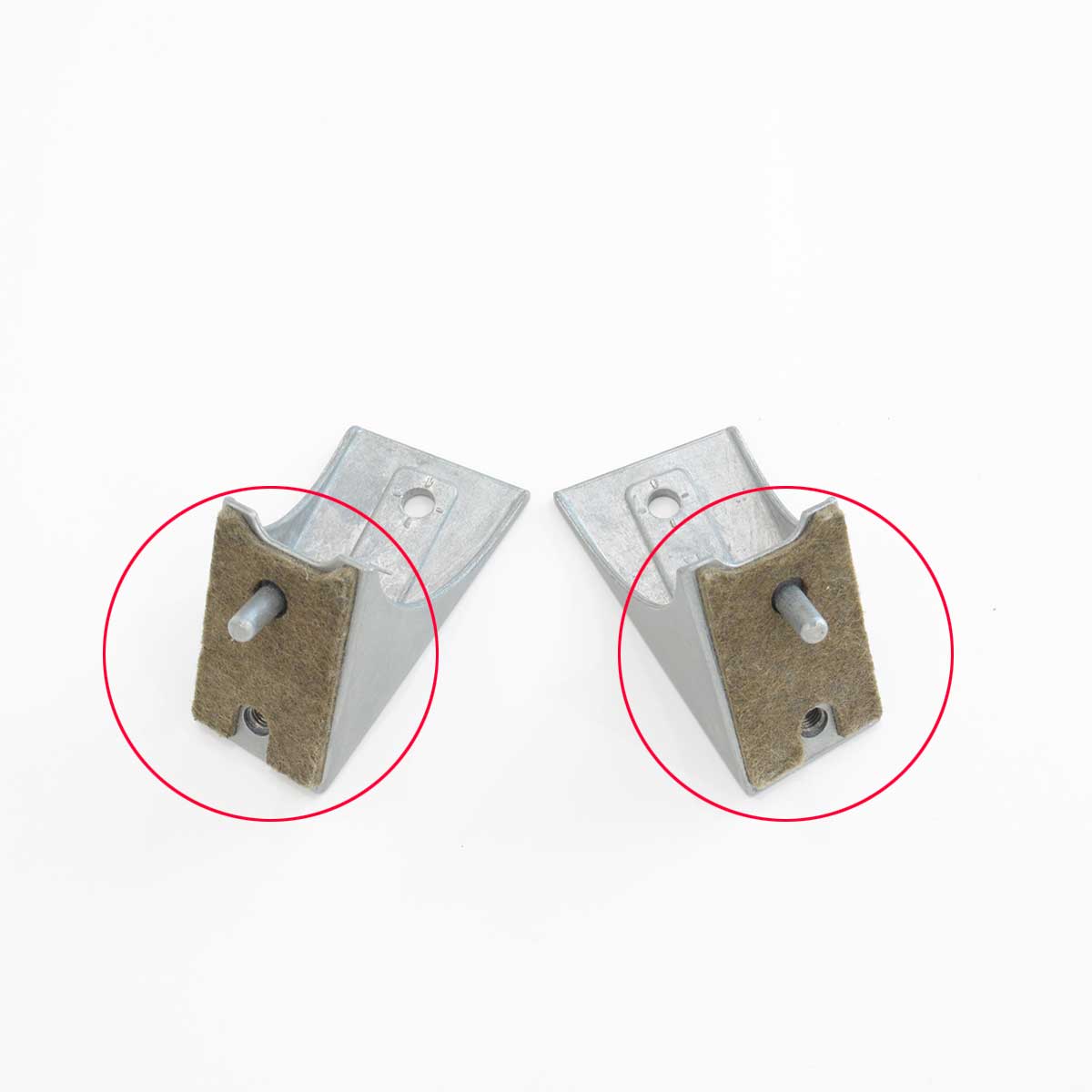 パーツ】 Leander リエンダー ハイチェア 固定金具用フェルトシート