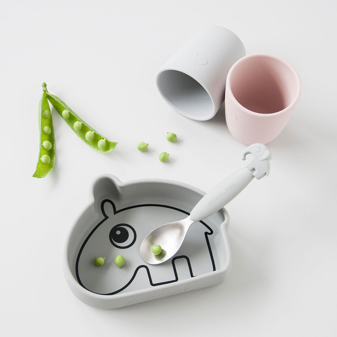 done by deer ダンバイディア ベビー・キッズ食器 吸盤付きシリコンボウル ( オッゾ / ブルー )