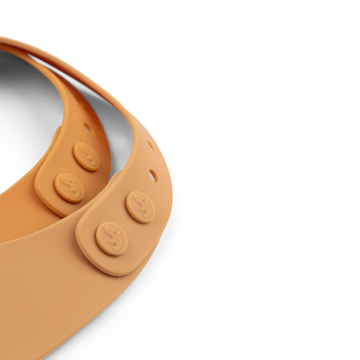 done by deer ダンバイディア ベビー・キッズ食事用エプロン ピーカブー シリコンビブ ( マスタード / 2枚セット )