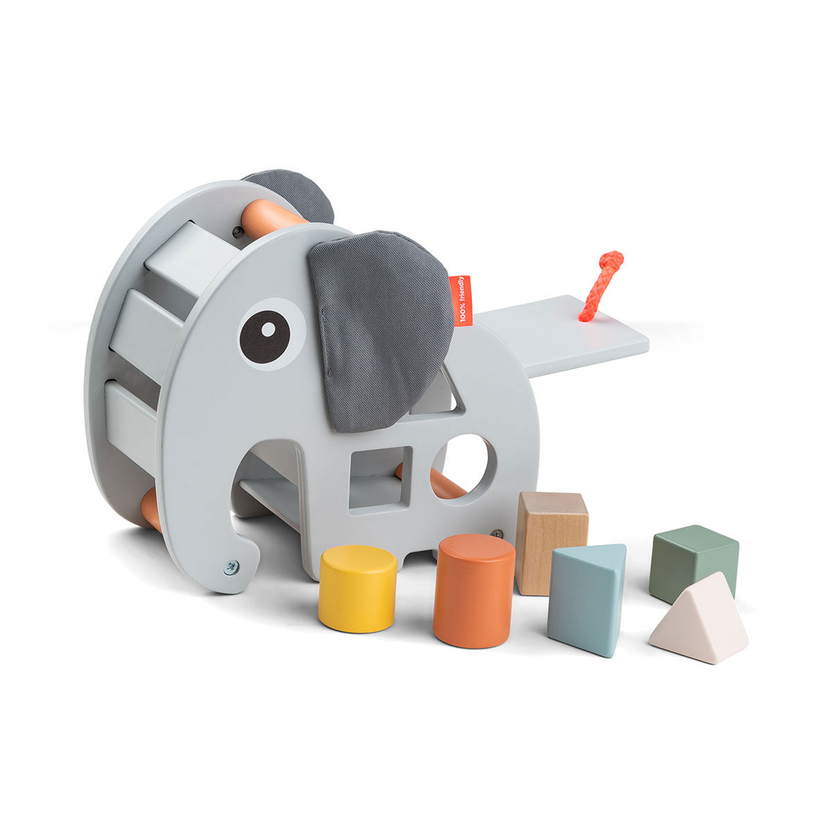 done by deer ダンバイディア 木製知育玩具 ソーティングボックス ( エルフィー / グレー )