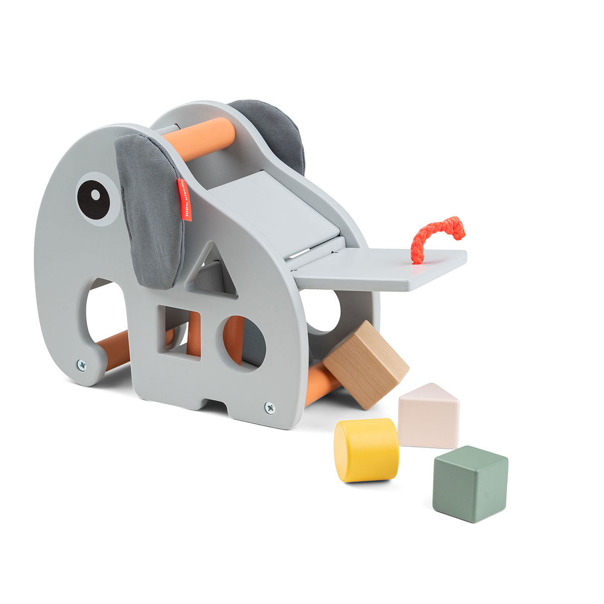 done by deer ダンバイディア 木製知育玩具 ソーティングボックス ( エルフィー / グレー )