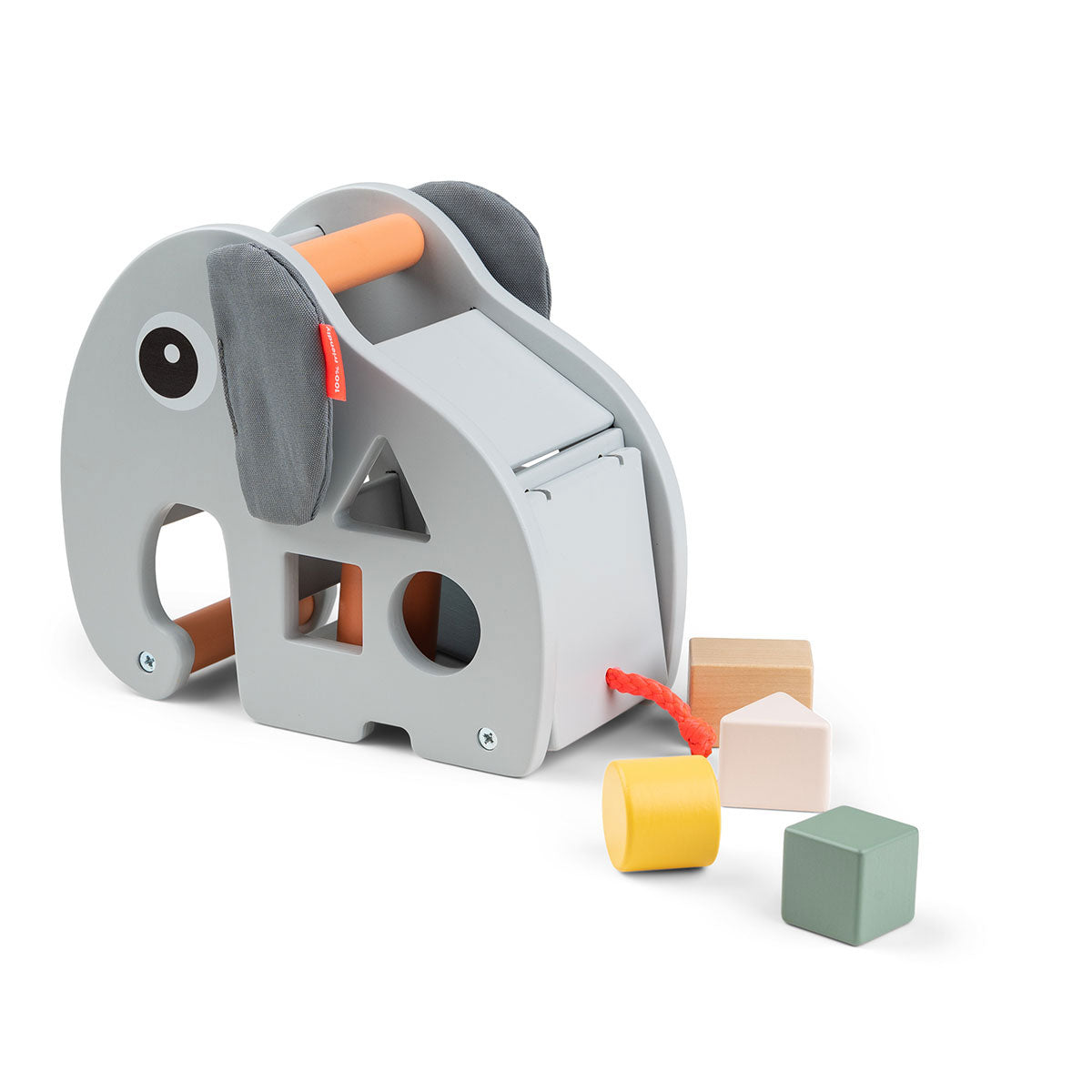 done by deer ダンバイディア 木製知育玩具 ソーティングボックス ( エルフィー / グレー )