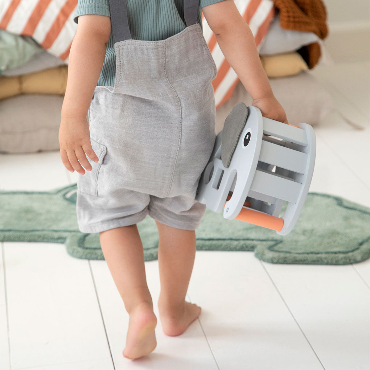 done by deer ダンバイディア 木製知育玩具 ソーティングボックス ( エルフィー / グレー )