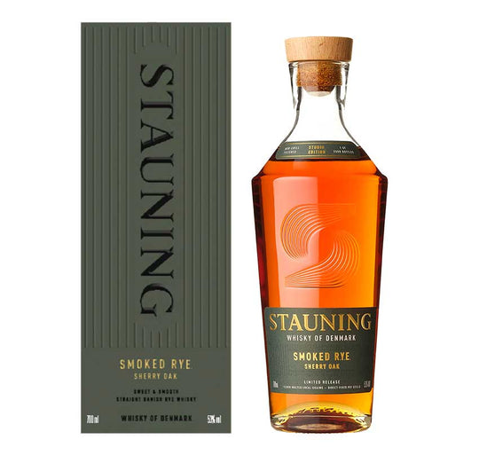 【数量限定】STAUNING WHISKY スタウニングウイスキー スモークド・ライ・シェリーオーク ( 700ml )
