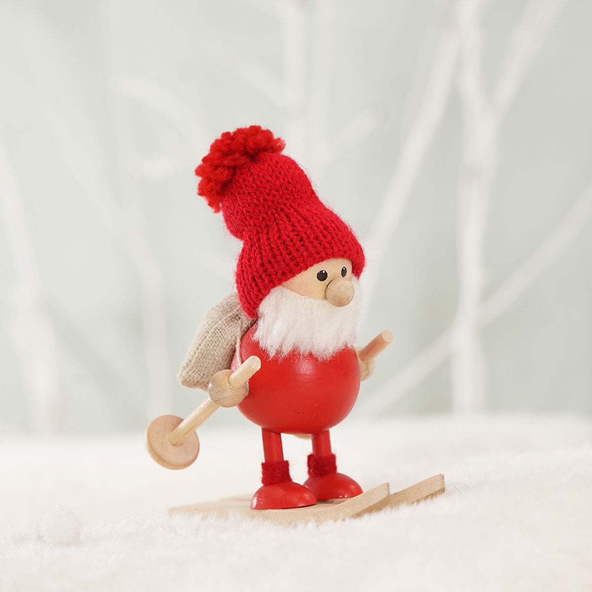 NORDIKA nisse ノルディカ ニッセ クリスマス 木製人形（スキーをして