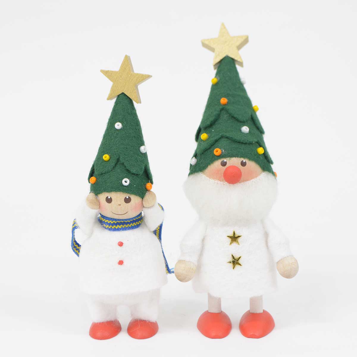 【ノルディカ公式ショップ限定】NORDIKA nisse ノルディカ ニッセ クリスマス 木製人形 ( ツリー帽子の男の子 )
