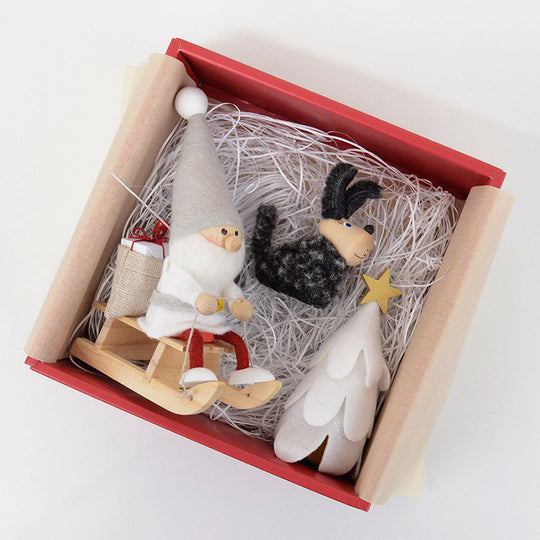 NORDIKA nisse ノルディカ ニッセ ( サイレントナイトそりに乗るサンタセット )